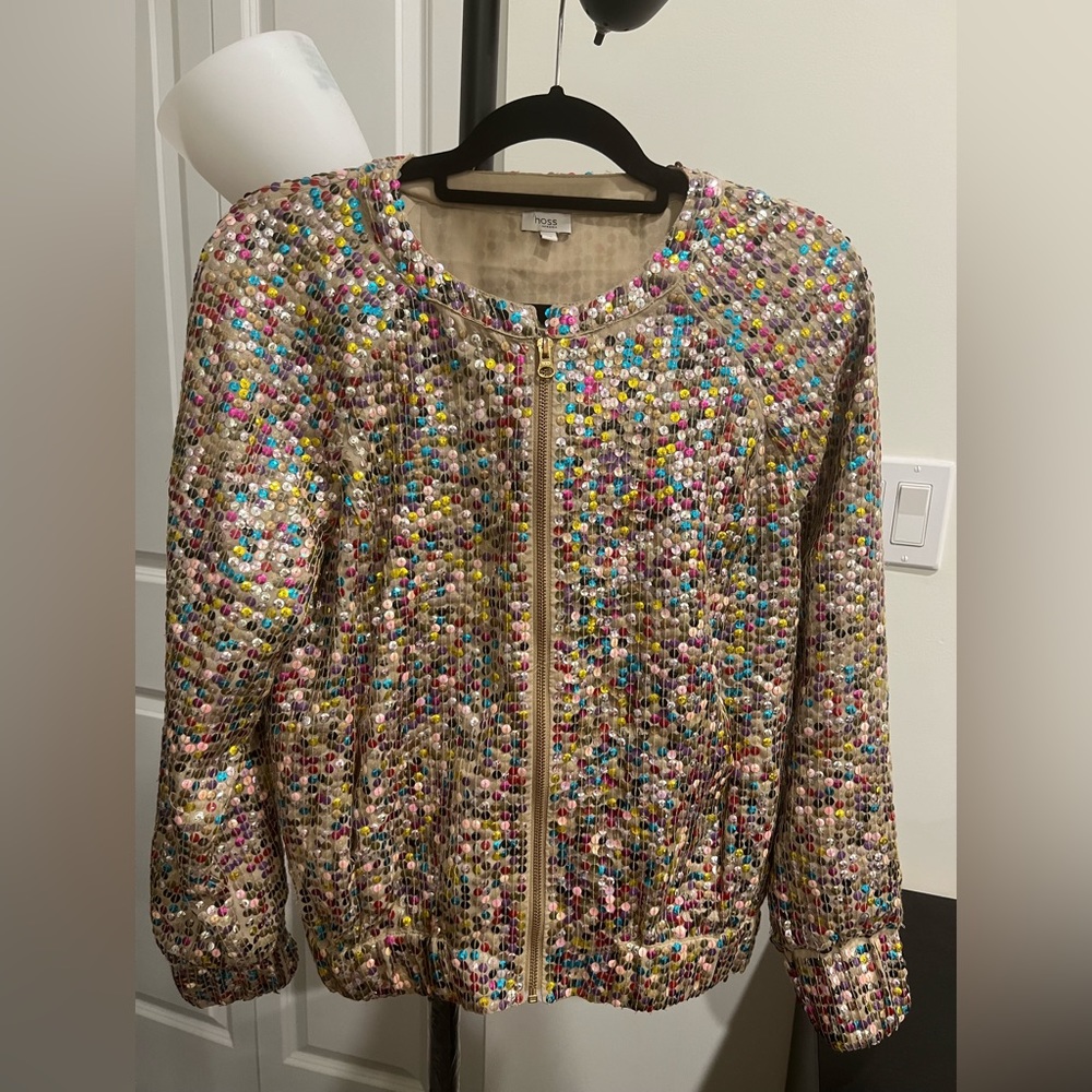 Hoss Intropia Sequin Zip Jacket